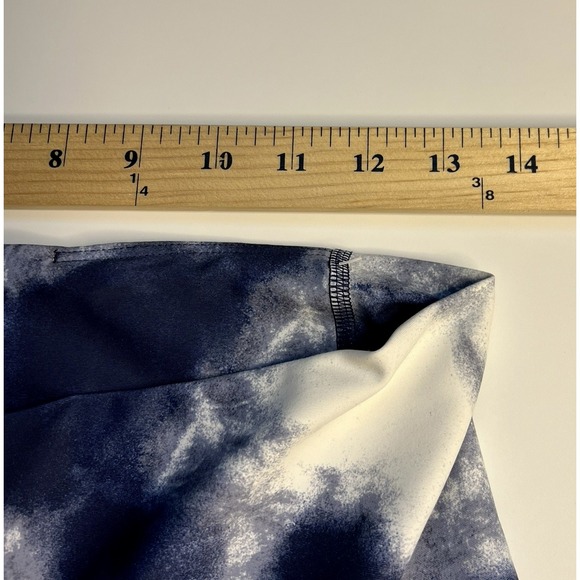 Old‎ Navy High Rise PowerSoft Leggings Women L Blue Gym Running Workout New - Picture 8 of 10